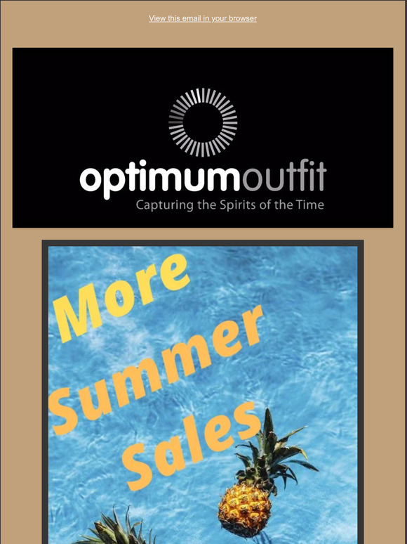 More Summer Sales