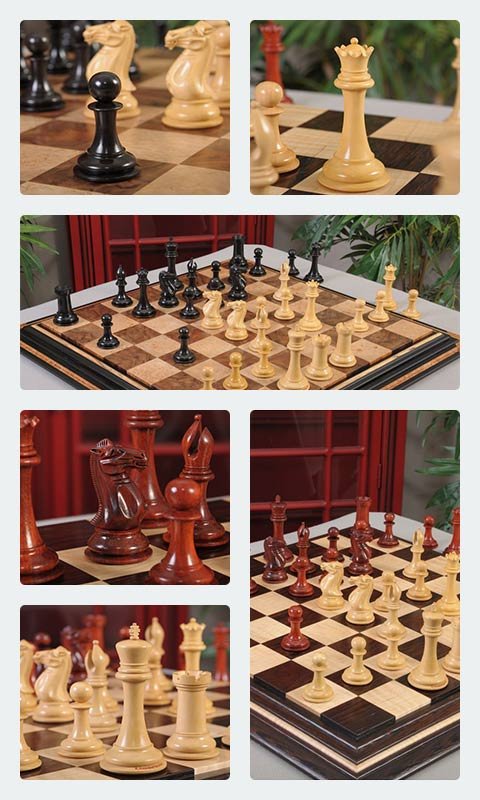 The 1849 Collector Series Luxury Chess Pieces