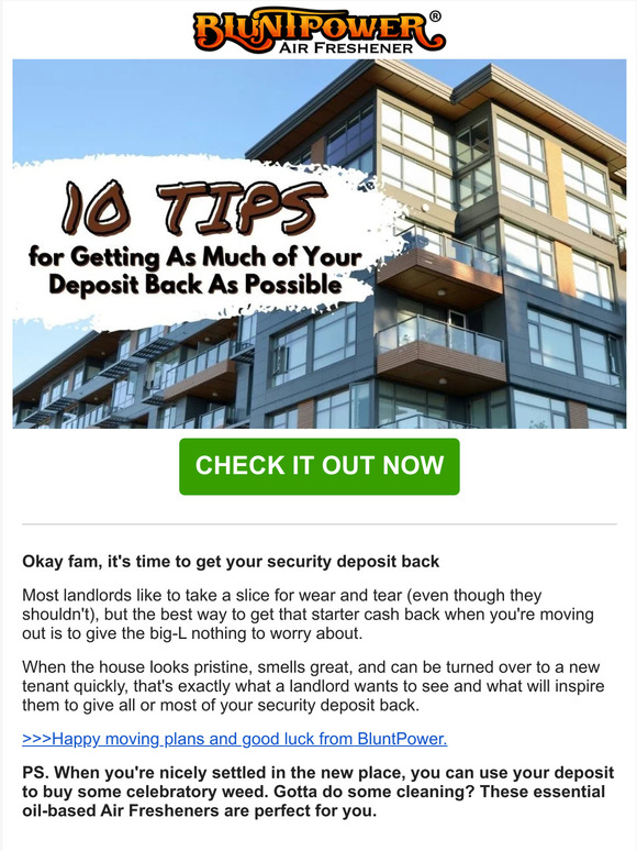 BPA Enterprises, LLC. 10 Tips for Getting Your Security Deposit Back