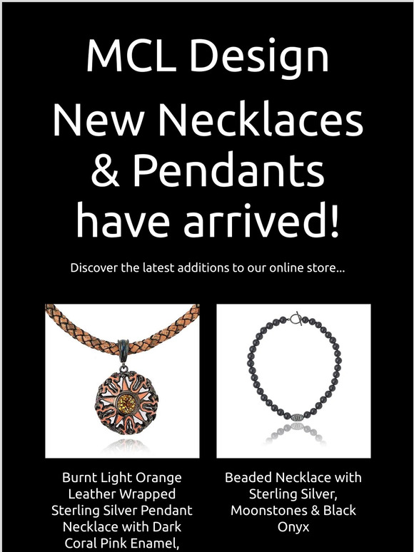 MCL Design new necklaces & pendants