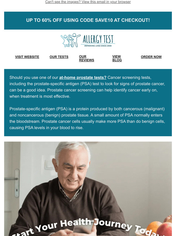 What's the importance of an at-home prostate test?🤔