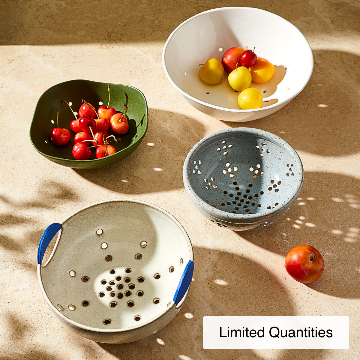 Handmade Ceramic Berry Bowls