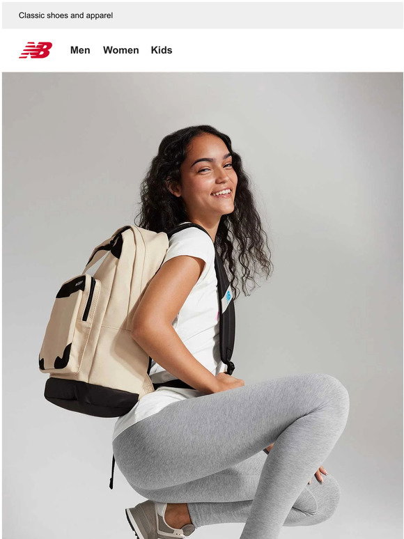 New Balance Backtoschool style, covered Milled