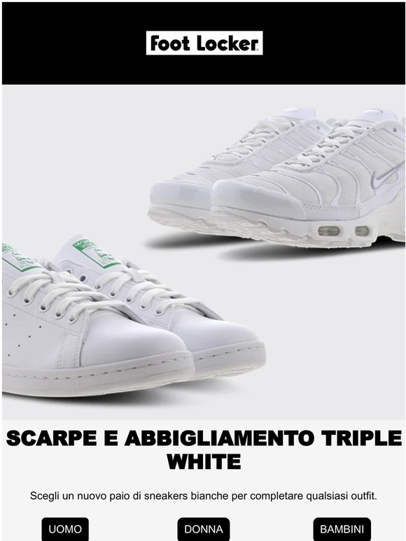 Classiche sneaker bianche ✨