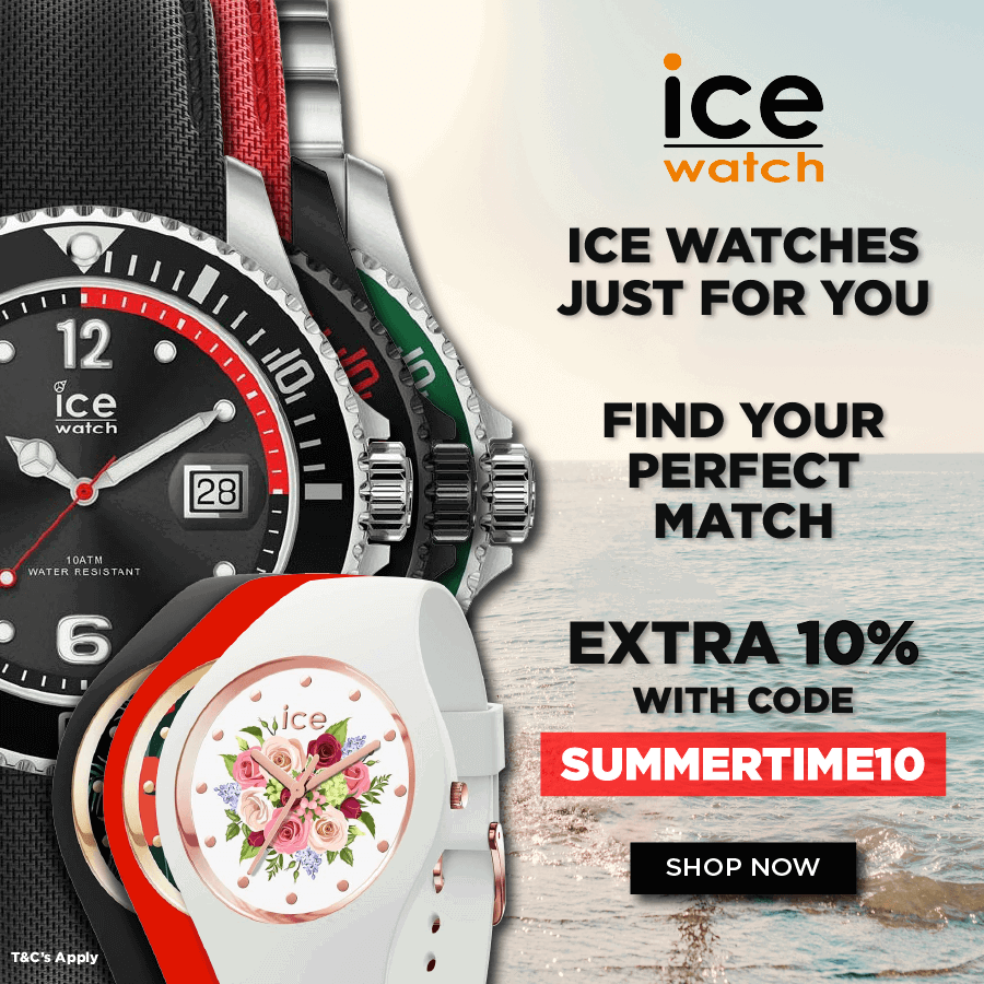 Ice Watches just for you Find your perfect match Extra 10% with code SUMMERTIME10  Shop Now