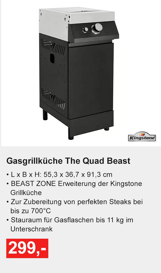 Gasgrillküche The Quad Beast