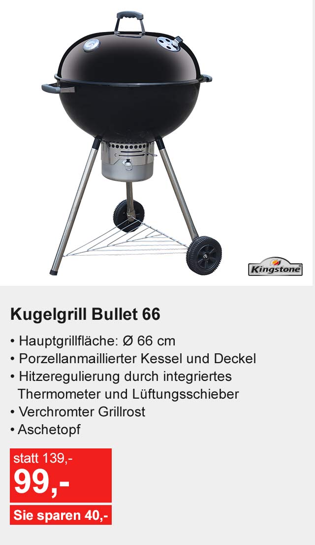 Kugelgrill Bullet 66