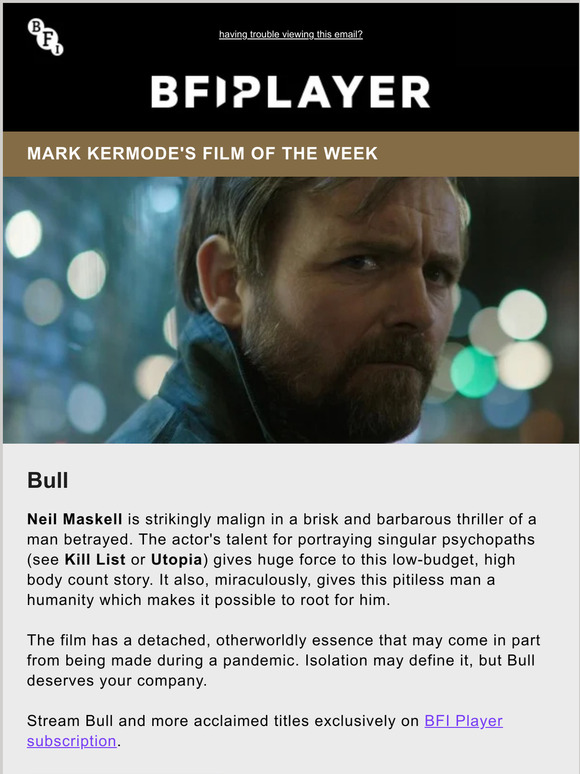 BFI: Mark Kermode's film of the week | Milled