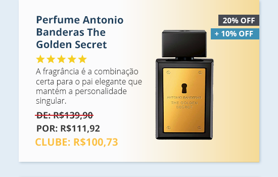 Perfume Antonio Bandeiras The Golden Secret 50ml