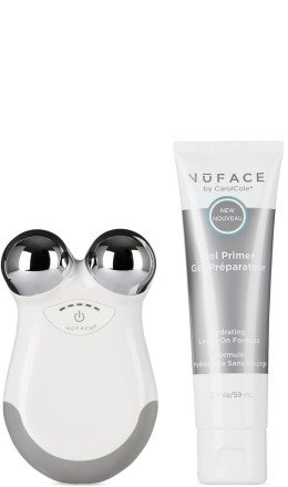 NuFACE - White Mini Facial Toning Device Kit