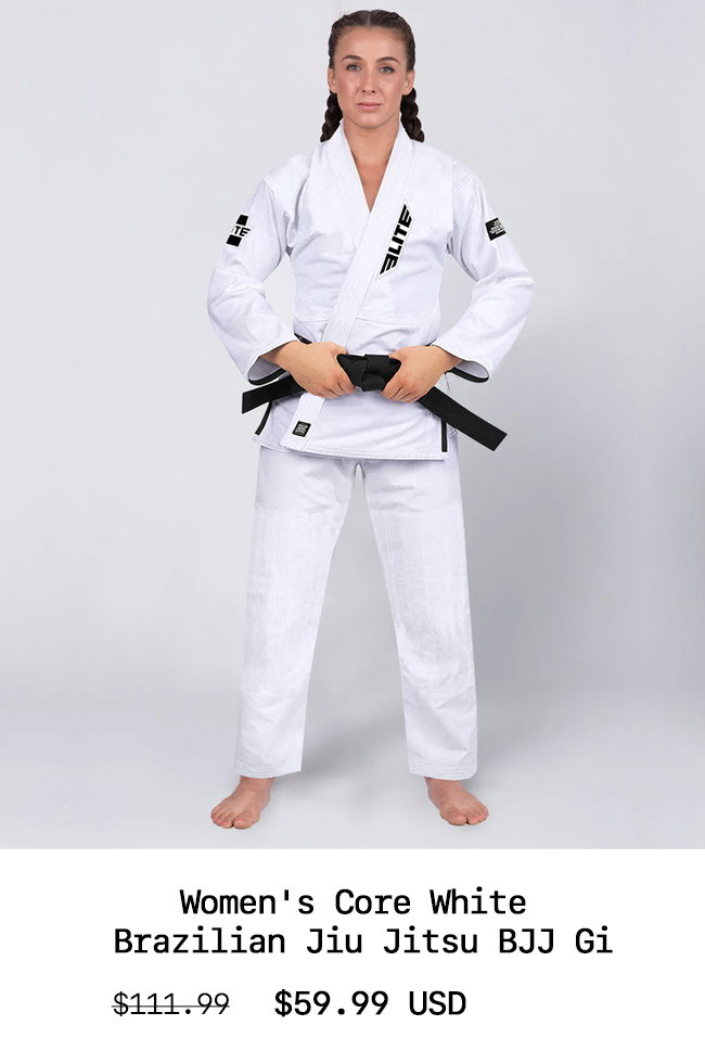 Elite Sports Core Preshrunk Yellow Adult Brazilian Jiu Jitsu BJJ Gi With  Free White Belt