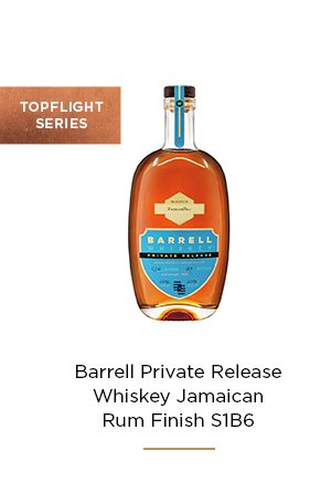 BARRELL PRIVATE RELEASE WHISKEY JAMAICAN RUM FINISH S1B6