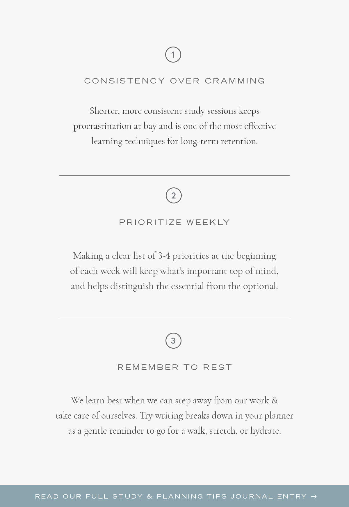 4 tips & tricks study better & build routines