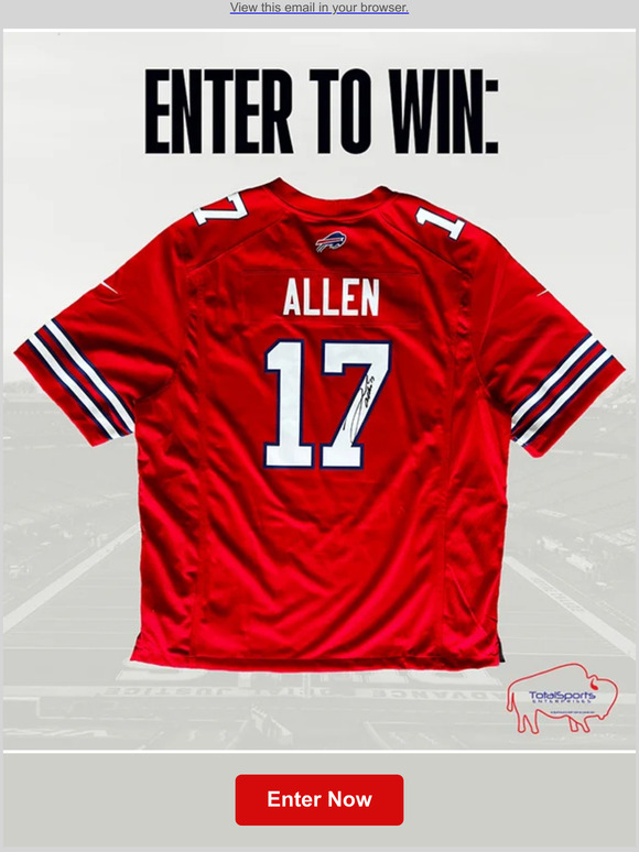 Win a Signed Josh Allen Jersey