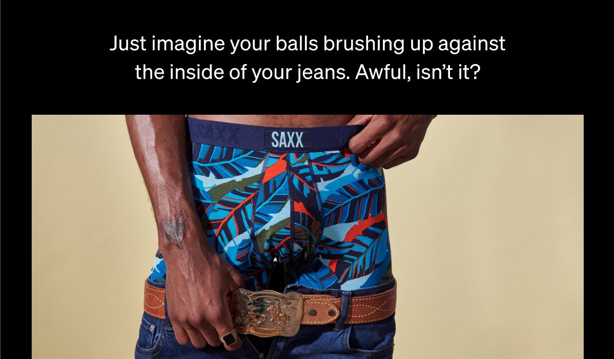 Non-Stop Stretch Cotton Brief by Saxx Underwear