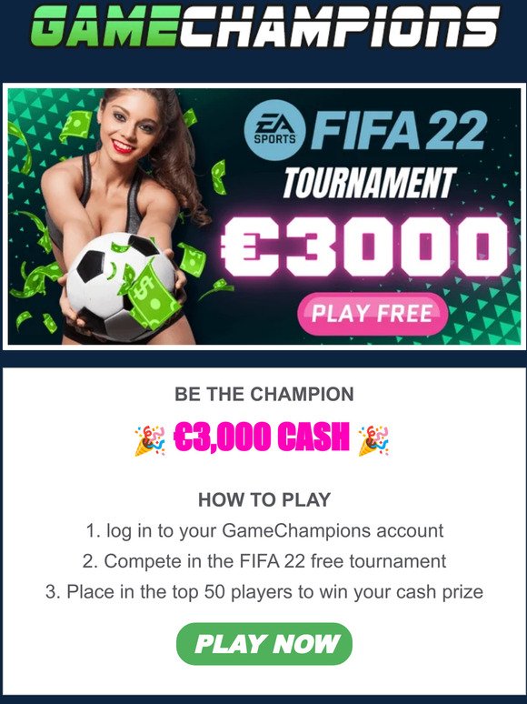 Play FIFA for Money - GameChampions