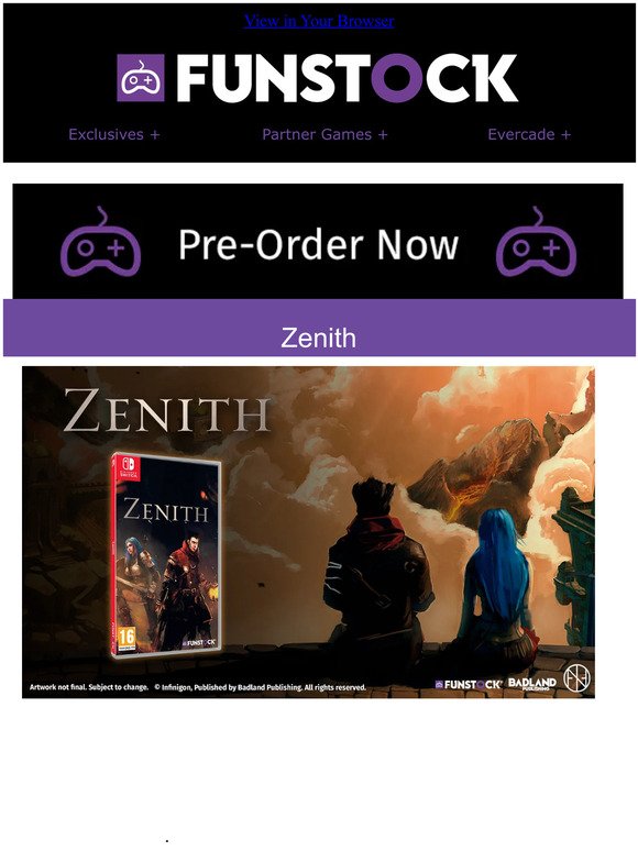 📣 TWO WEEKS LEFT to pre-order Zenith! 🕷