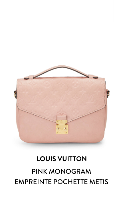 What Goes Around Comes Around Louis Vuitton Pink Empreinte