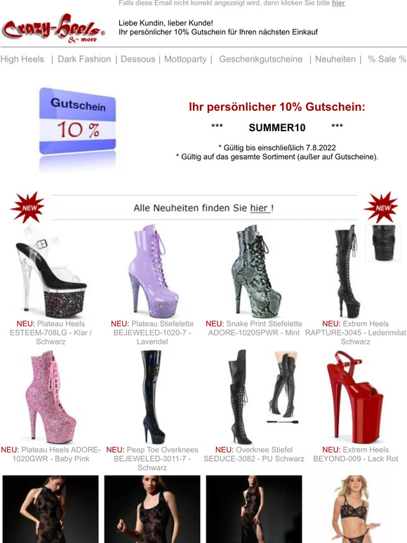 Nur noch 2 Tage 🎁 Ihre 10% schon eingelöst?