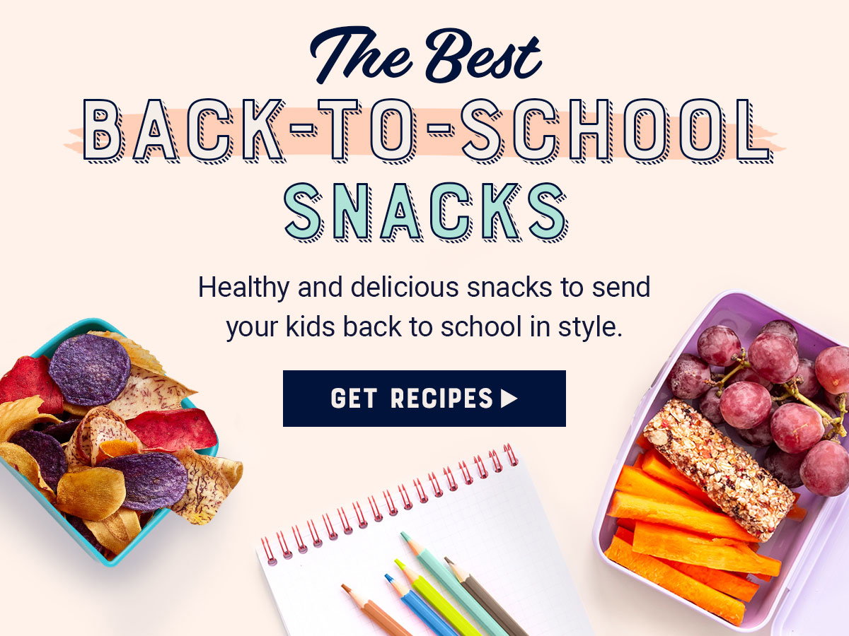 The Best Back-To-School Snacks. Get Recipes