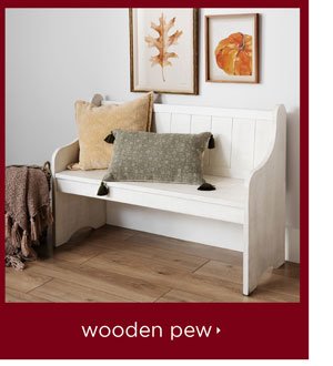 Wooden Pew