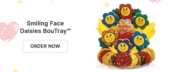 Smiling Face Daisies BouTray | Shop Now