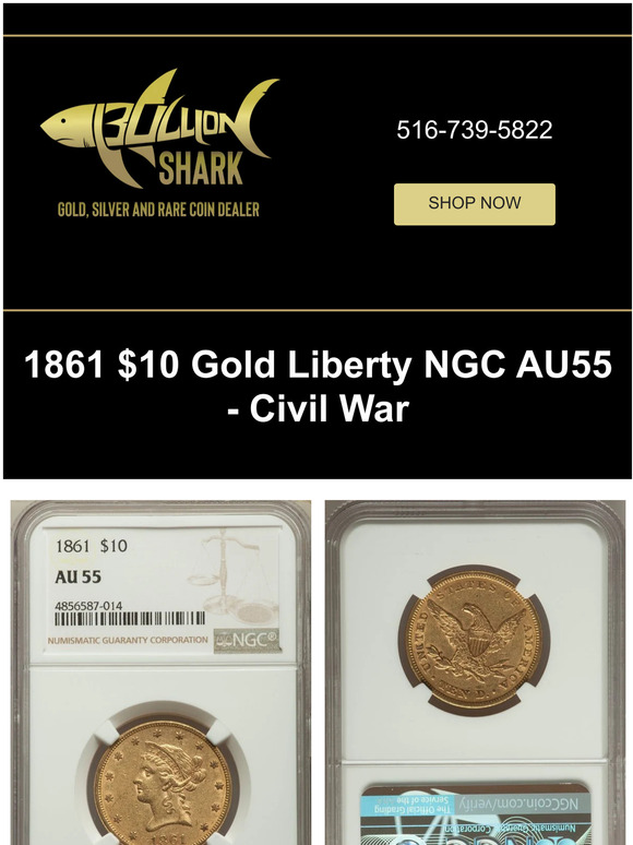 This coin from the Civil War is scarce