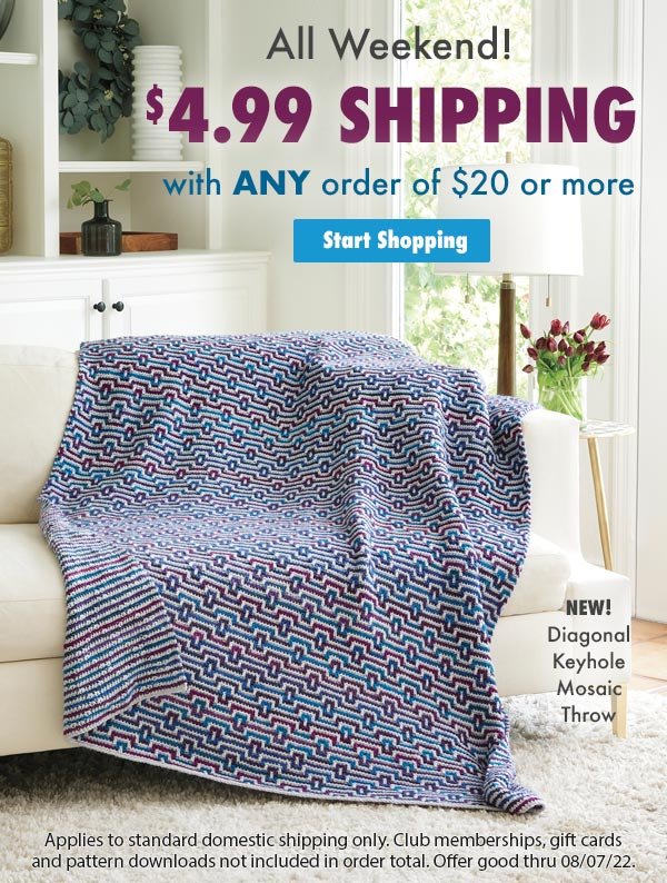 $4.99 Flat Rate Shipping on $20 or more