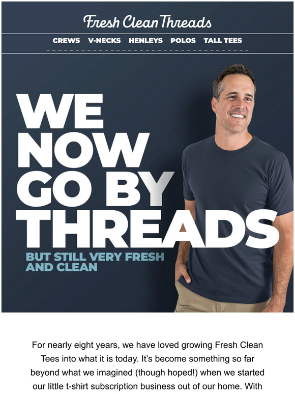 Freshcleantees Fresh Clean Tees Is Now Fresh Clean Threads Milled