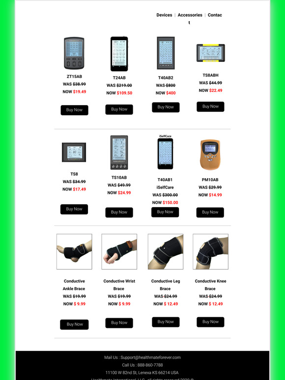 PM10AB TENS Unit & Muscle Stimulator