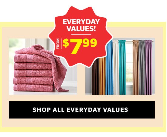 Shop All Everyday Values