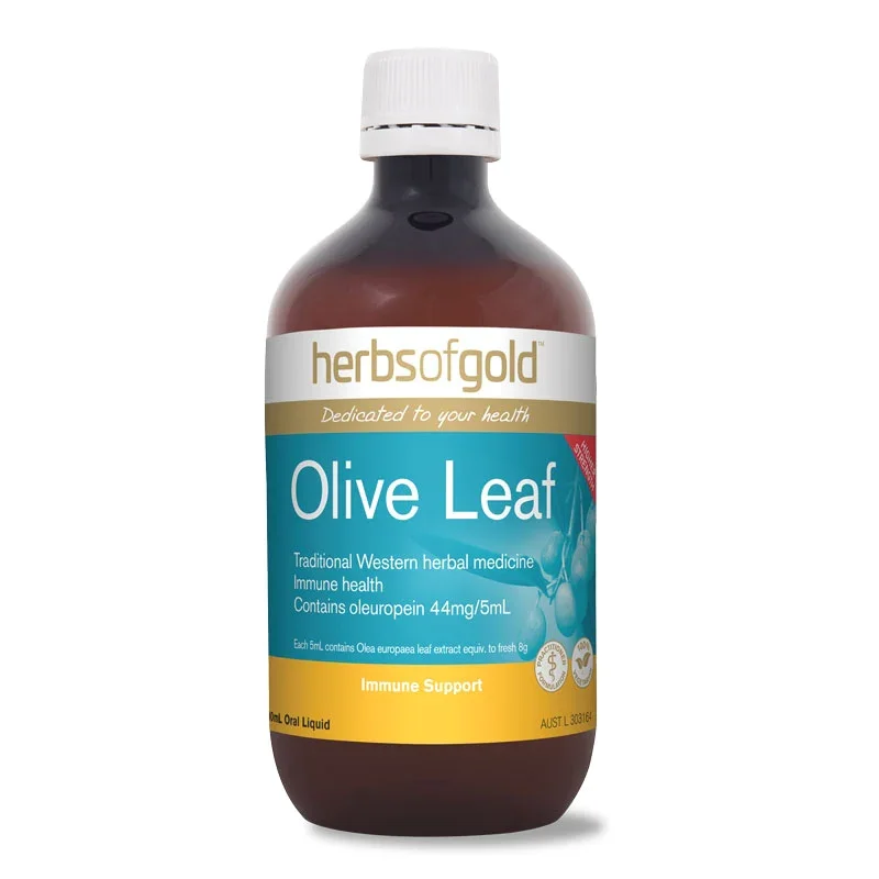 Image of Olive Leaf Liquid by Herbs of Gold