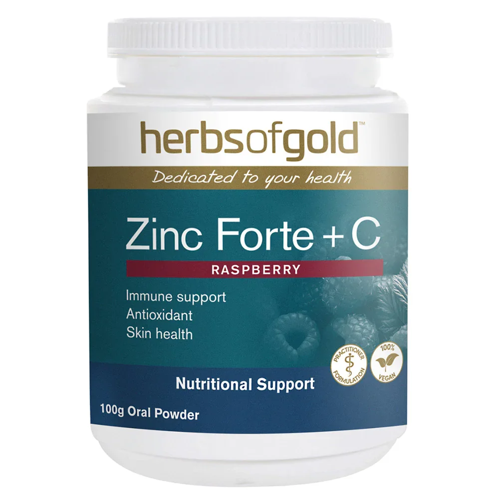Image of Zinc Forte + C by Herbs of Gold