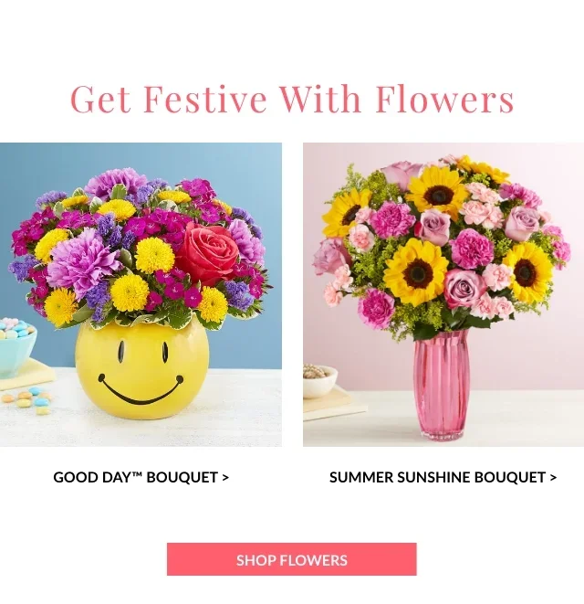 Get Festive With Flowers