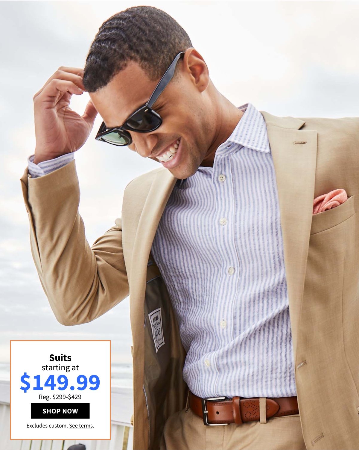 Suits starting at $149.99
