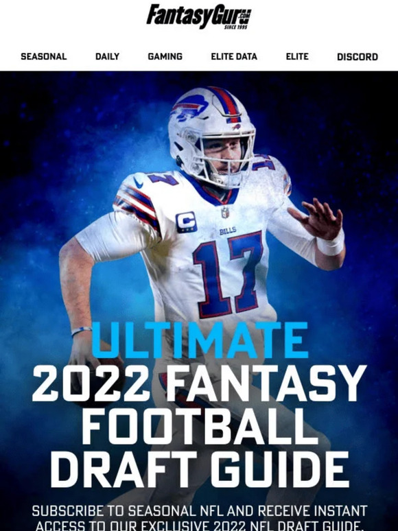 2021 Fantasy Football Draft Guide Fantasy Guru