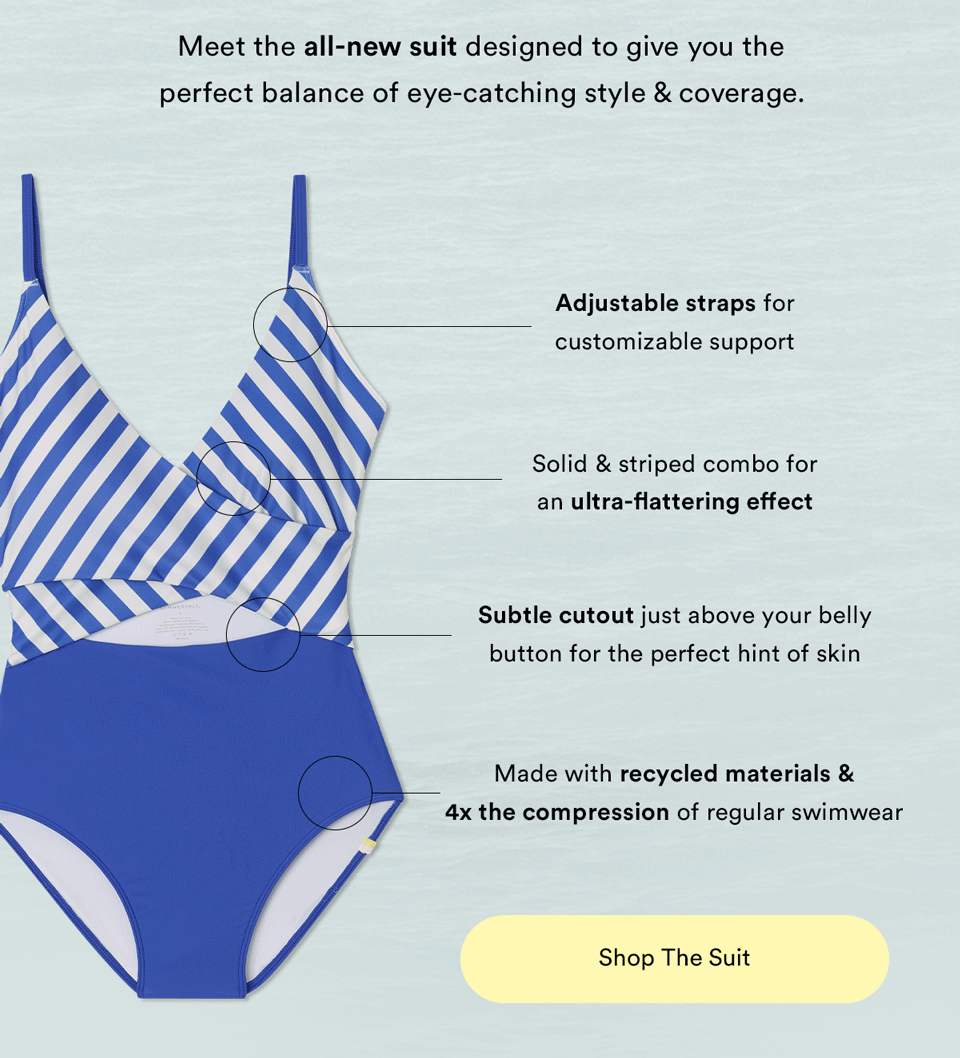 Summersalt This NEW suit has it all Milled