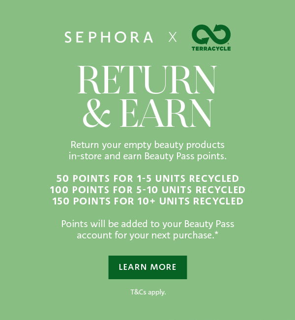 Cosmetic recycling: Sephora and Pact team up to takeback empties