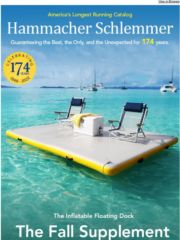Hammacher Schlemmer The Fall Catalog Is Here! Milled