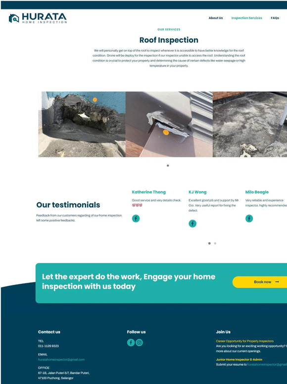 Roof Inspection | Hurata Home Inspection