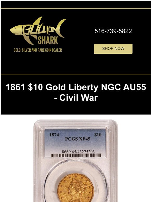 This gold coin is RARELY seen for sale!