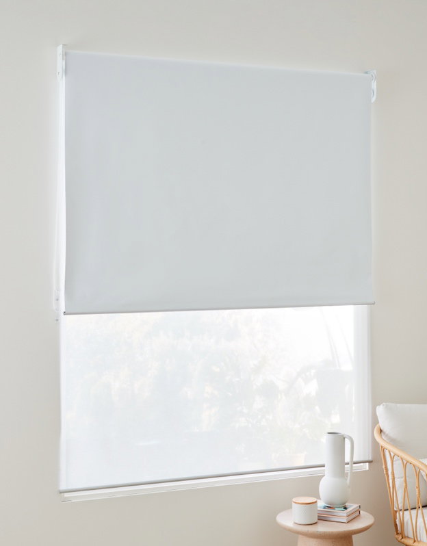 Day & night blind set Size: 90 x 210cm. $69 set.
