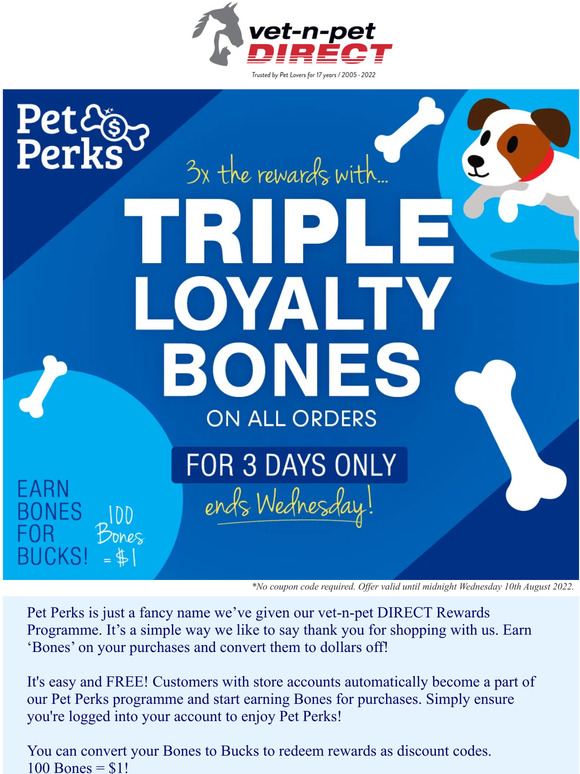 Ready...Set...Shop!  3X the Rewards for 3 Days!! 💰💰💰