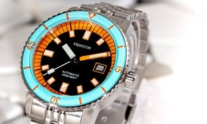 Heritor Automatic Edgard Armbanduhr mit Datumsanzeige für Herren