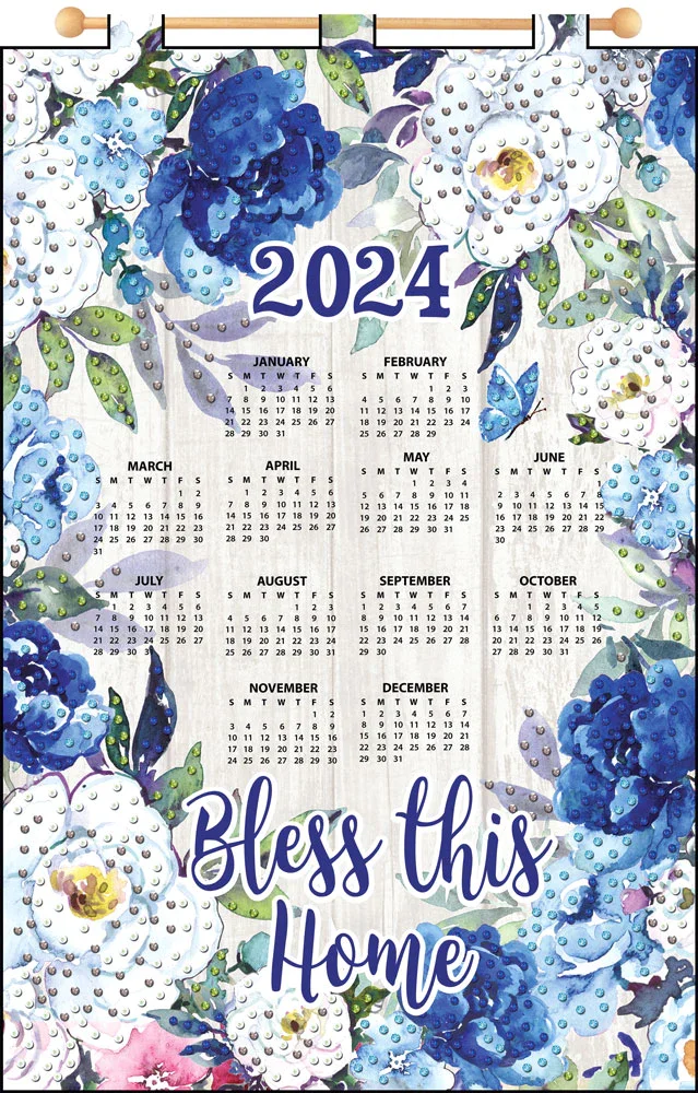 Bless This Home 2024 Felt Calendar