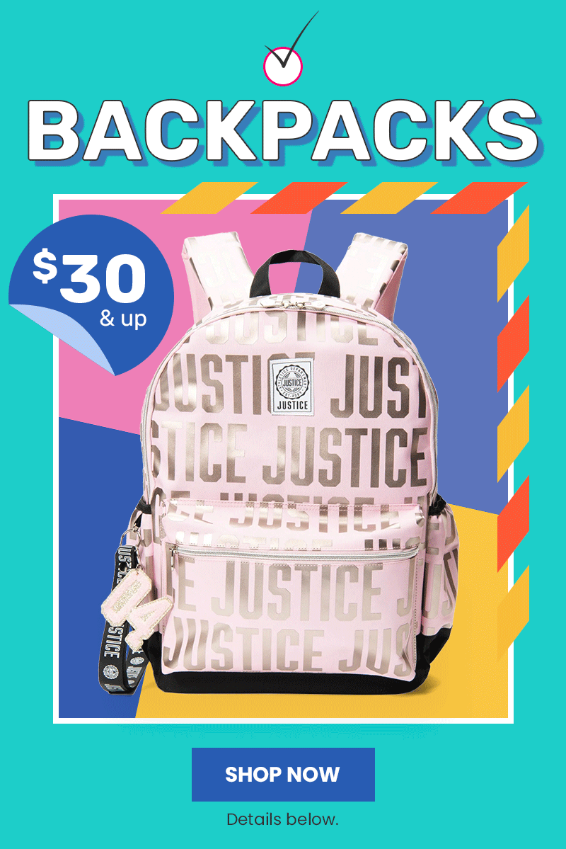 Backpacks $30 & Up