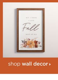 Fall Wall Décor