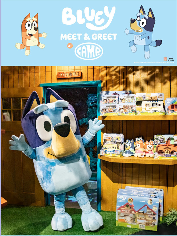 CAMP: Bluey is Coming to CAMP! | Milled