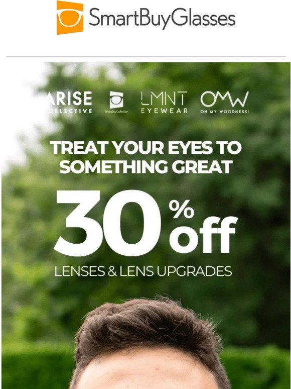 See clearly with 30% off!