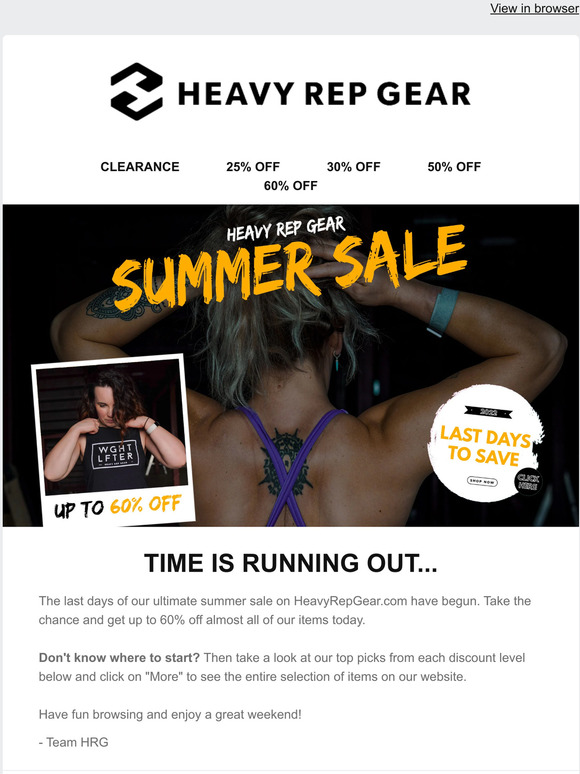 👉 Last Days for THIS Summer Sale!